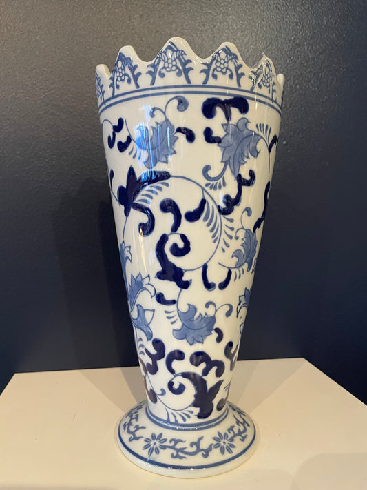 Blue and White Vase