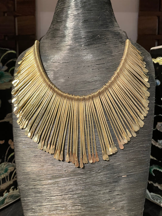 Brass necklace