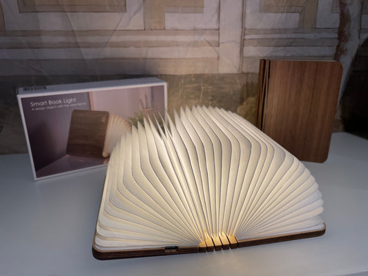 Walnut Book Light