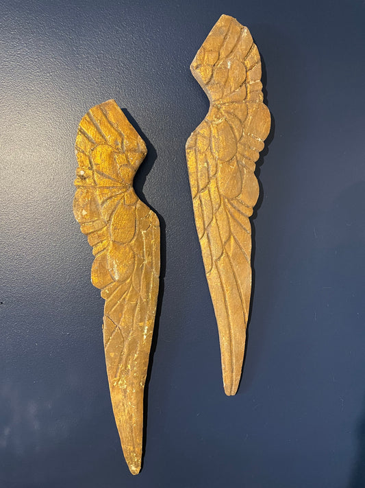 Wooden Angel Wings